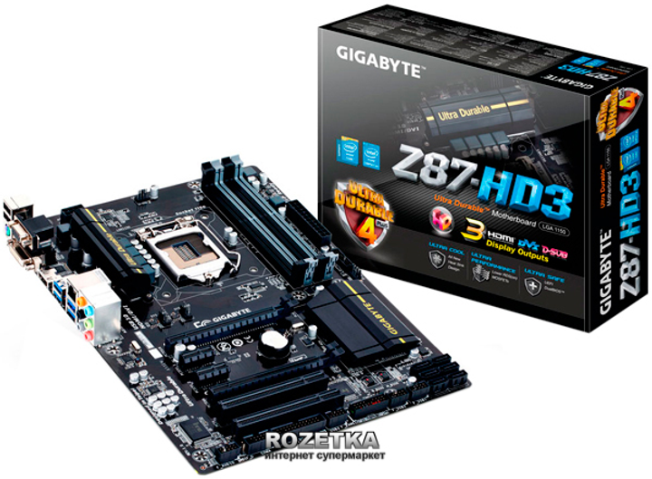 Gigabyte ga z87 hd3 не стартует