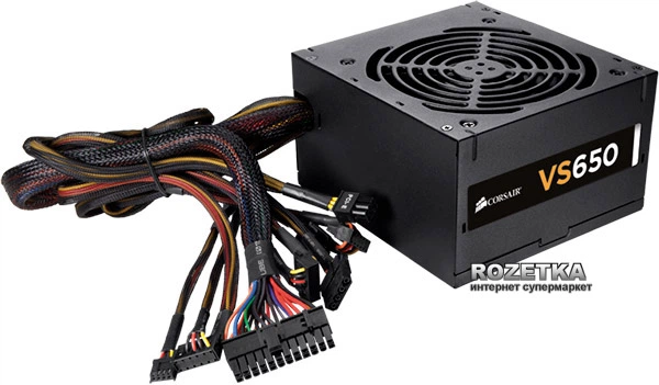 Блок питания Corsair VS650 (CP-9020098-EU) - изображение 3