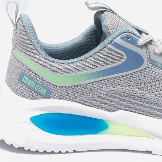 Buty sportowe męskie Big Star NN174372 45 Szare (5900714751166) - obraz 6