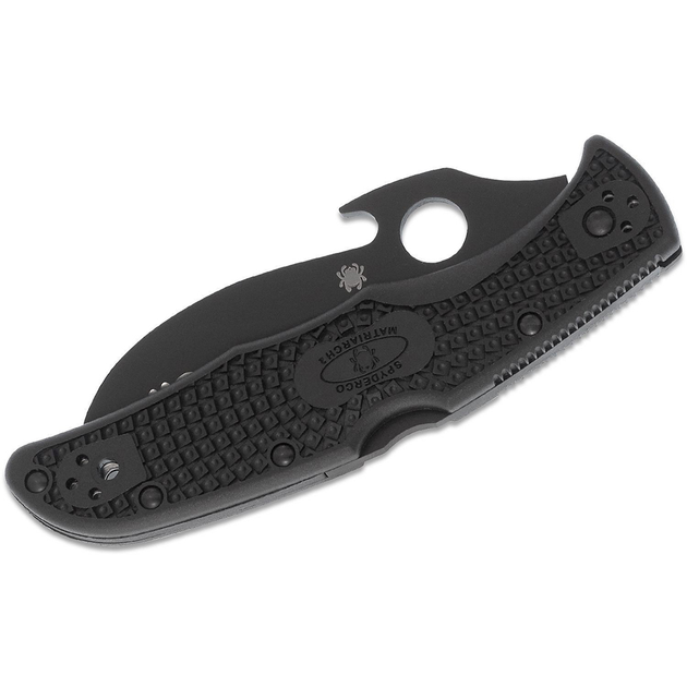 Складаний ніж Spyderco Matriarch 2 Black Blade Emerson Opener C12SBBK2W - зображення 2