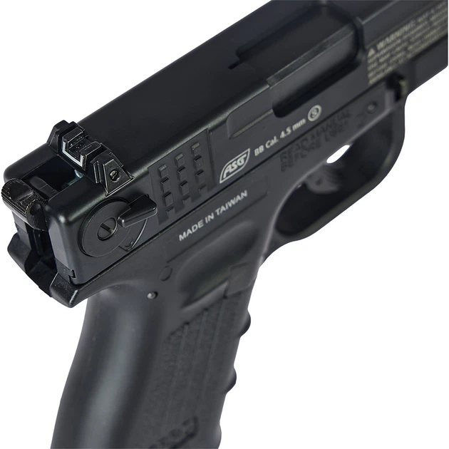 Пістолет пневматичний ASG ISSC M22 4,5 мм BB black 19803 - изображение 7