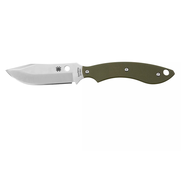 Нож Spyderco Bowie 8Cr13MoV G-10 sheath green FB49GPOD - изображение 2