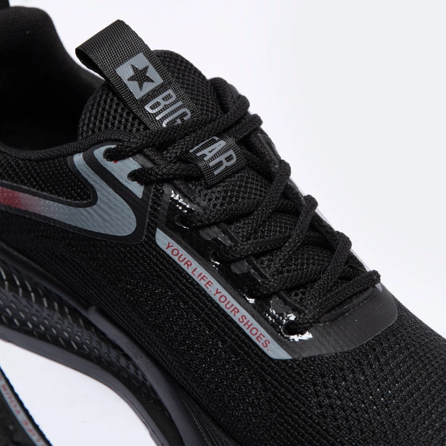 Buty sportowe męskie Big Star NN174373 45 Czarne (5900714751210) - obraz 3