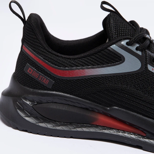 Buty sportowe męskie Big Star NN174373 45 Czarne (5900714751210) - obraz 6