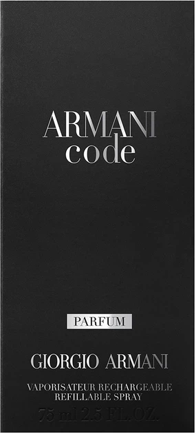 Парфуми для чоловіків Giorgio Armani Code 75 мл (3614273604833) - зображення 3