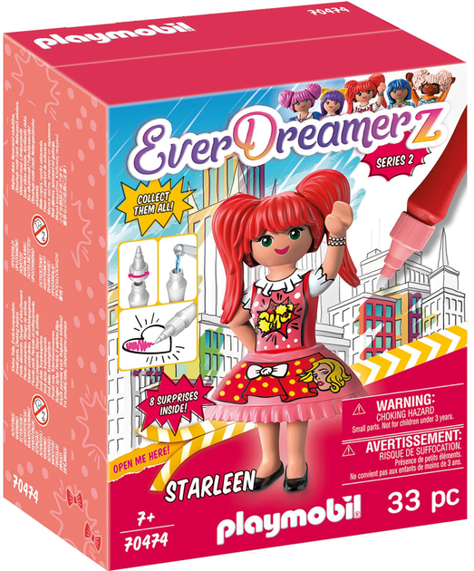 Фігурка Playmobil EverDreamerz Starleen Comic World з аксесуарами (4008789704740) - зображення 1