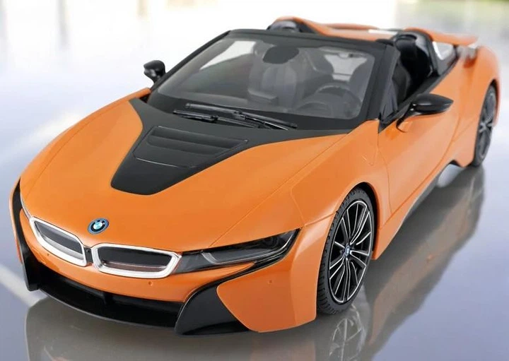 Радиоуправляемая машина BMW i8 Roadster (Rastar) Масштаб 1:14 - Фото 5 Радиоуправляемая машина BMW i8 Roadster (Rastar) Масштаб 1:14 - изображение 5