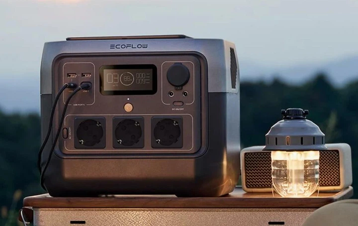 Зарядная станция EcoFlow River 2 Pro 800Вт пикова 1600Вт 3 евро