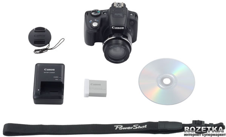 Фотоаппарат Canon PowerShot SX50 HS (6352B013) купить на