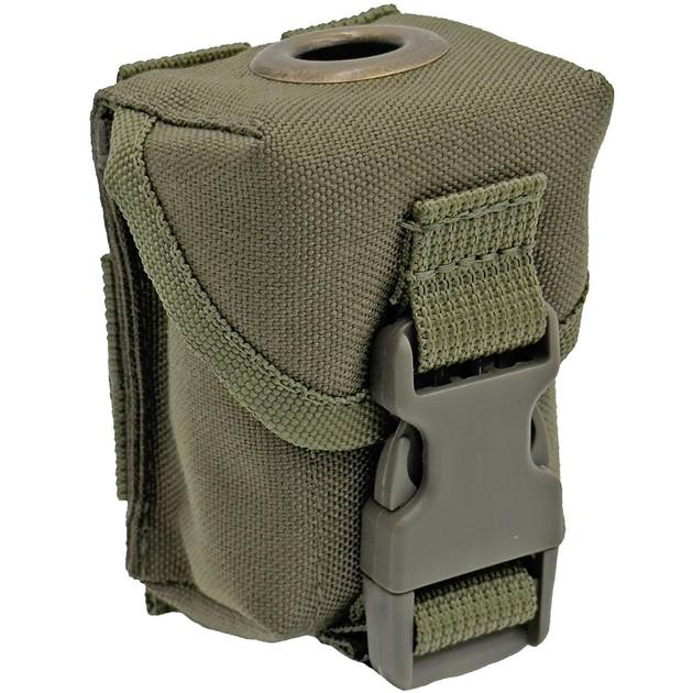 Подсумок гранатный Molle под Ф1, РГД, П67 Олива MELGO - изображение 1