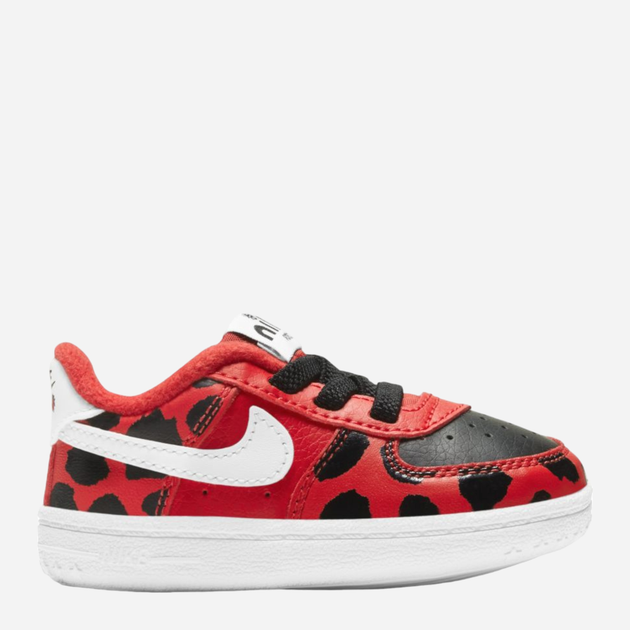 Дитячі кеди для хлопчика Nike Air Force 1 Crib Ladybug CZ2644-600 17 Червоні (194957443383) - зображення 1