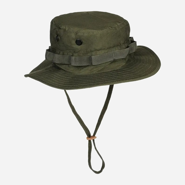 Тактическая панама мужская MIL-TEC British Boonie Hat with Neck Flap R/S"12326101 M [182] Olive (4046872385605) - изображение 2