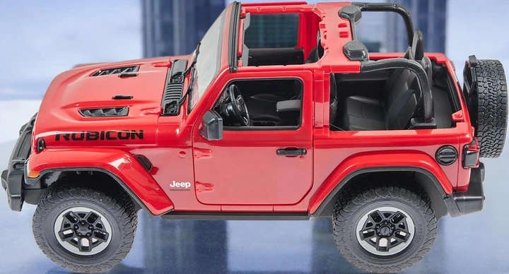 Радиоуправляемая машина JEEP Wrangler Rubicon (Rastar) Масштаб 1:14 Красный - изображение 6