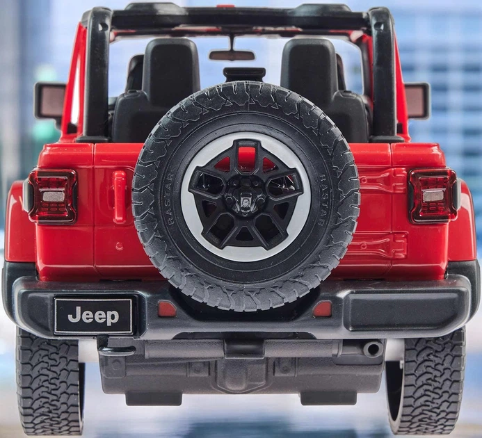 Радиоуправляемая машина JEEP Wrangler Rubicon (Rastar) Масштаб 1:14 Красный - изображение 8