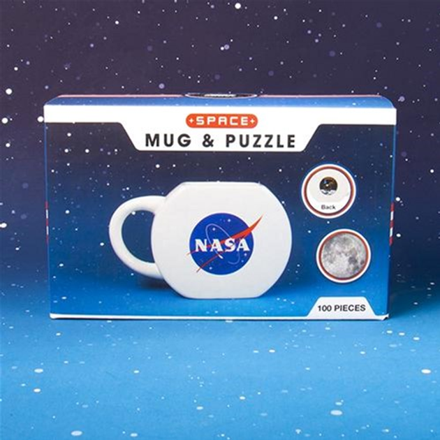 Zestaw prezentowy Pyramid NASA kubek 400 ml + puzzle 100 elementów (5060949245608) - obraz 2