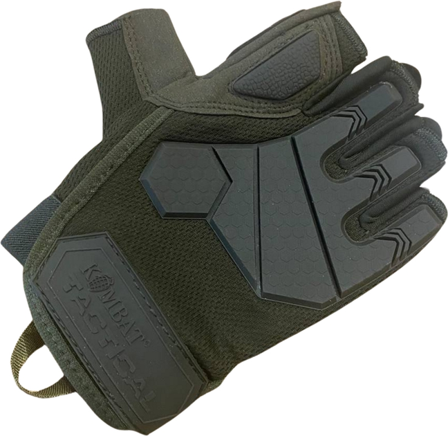 Тактические перчатки Kombat Kombat UK Alpha Fingerless Tactical Gloves Оливковые XL (kb-aftg-olgr-xl) - изображение 1