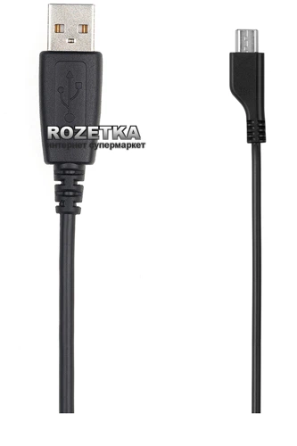 Кабель Samsung USB 2.0 (AM/ microB) Black (APCBU10BBECSTD) - Фото 1 Кабель Samsung USB 2.0 (AM/ microB) Black (APCBU10BBECSTD) - изображение 1