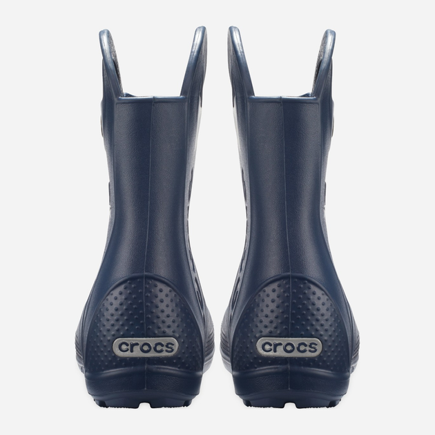 Дитячі гумові чоботи для хлопчика Crocs Handle Rain Boot Kids 12803-410 29-30 Темно-сині (191448181496) - зображення 6