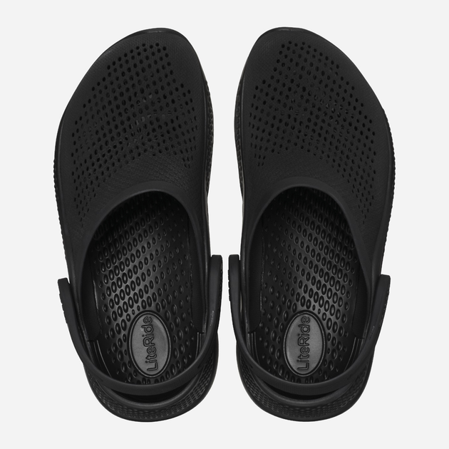 Chodaki damskie Crocs Literide 360 Clog 206708-060 38-39 Czarne (191448673434) - obraz 4