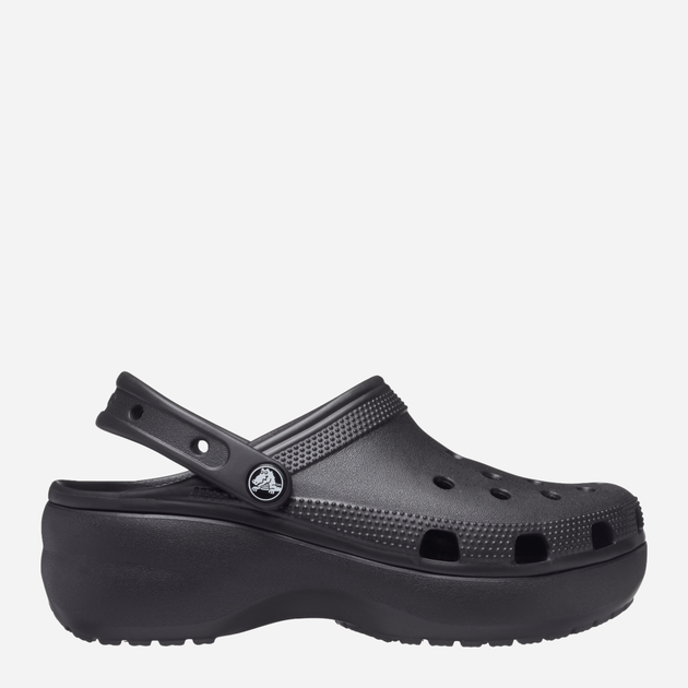 Жіночі крокси Crocs Classic Platform Clog W 206750-001 37,5 Чорні (191448678385) - зображення 1