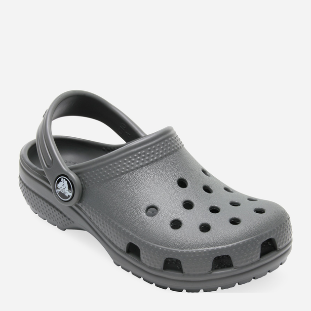 Chodaki chłopięce Crocs Classic Kids Clog K 206991-0DA 33-34 Szare (191448734500) - obraz 2