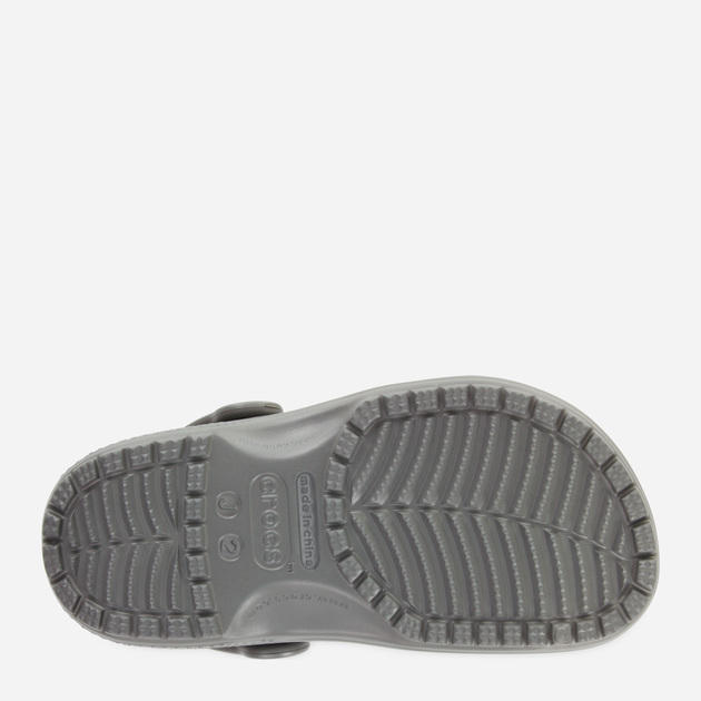 Дитячі крокси-сабо для хлопчика Crocs Classic Kids Clog K 206991-0DA 28-29 Сірі (191448734463) - зображення 6