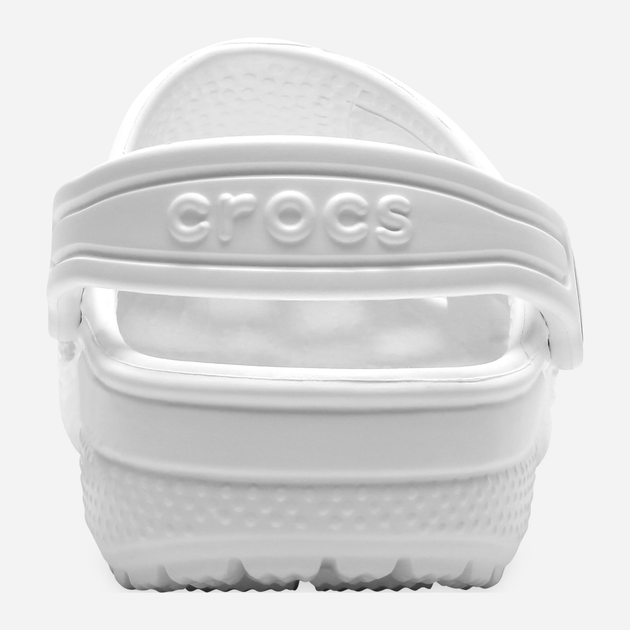 Дитячі крокси-сабо для хлопчика Crocs Classic Kids Clog K 206991-100 34-35 Білі (191448734609) - зображення 5