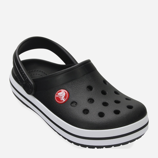 Chodaki chłopięce Crocs Crocband Kids Clog 207006-001 33-34 Czarne (191448739079) - obraz 2