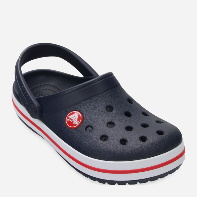 Дитячі крокси для хлопчика Crocs Crocband Kids Clog 207006-485 28-29 Темно-сині (191448739390) - зображення 2