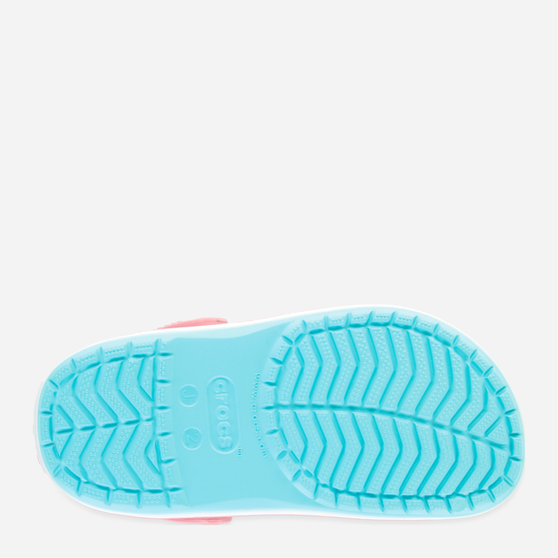 Дитячі крокси-сабо для дівчинки Crocs Crocband Kids Clog 207006-4S3 29-30 Блакитні (191448739765) - зображення 6