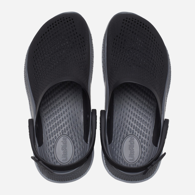 Chodaki męskie Crocs Literide 360 Clog 206708-0DD 46-47 Czarne (191448910911) - obraz 4