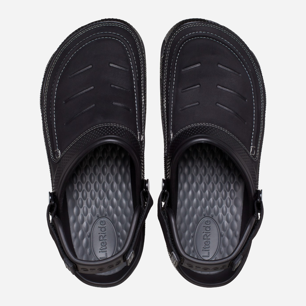 Чоловічі крокси Crocs Yukon Vista II LR Clog M 207689-0DD 42-43 Чорні (191448934221) - зображення 4