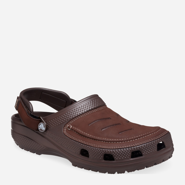 Chodaki męskie Crocs Yukon Vista II LR Clog M 207689-23D 42-43 Brązowe (191448934313) - obraz 2