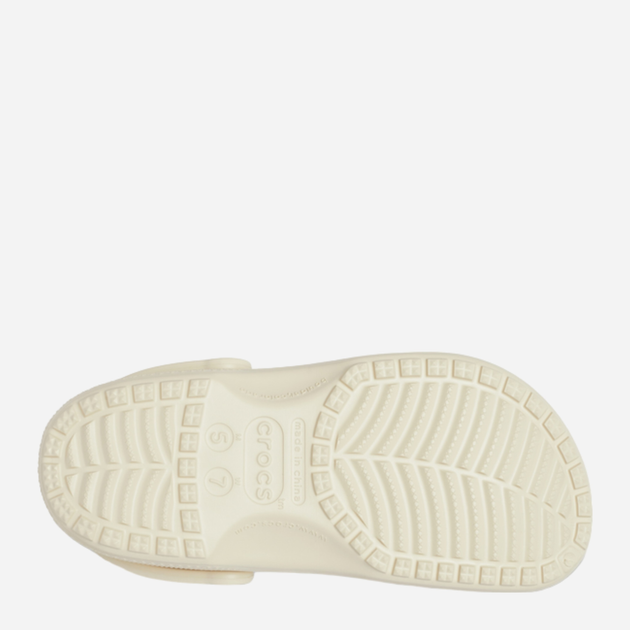 Жіночі крокси Crocs Classic 10001-2Y2 38-39 Світло-бежеві (196265132010) - зображення 6