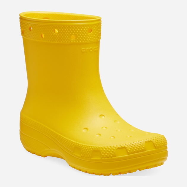 Чоловічі гумові чоботи низькі Crocs Classic Rain Boot 208363-75Y 42-43 Жовті (196265280681) - зображення 2