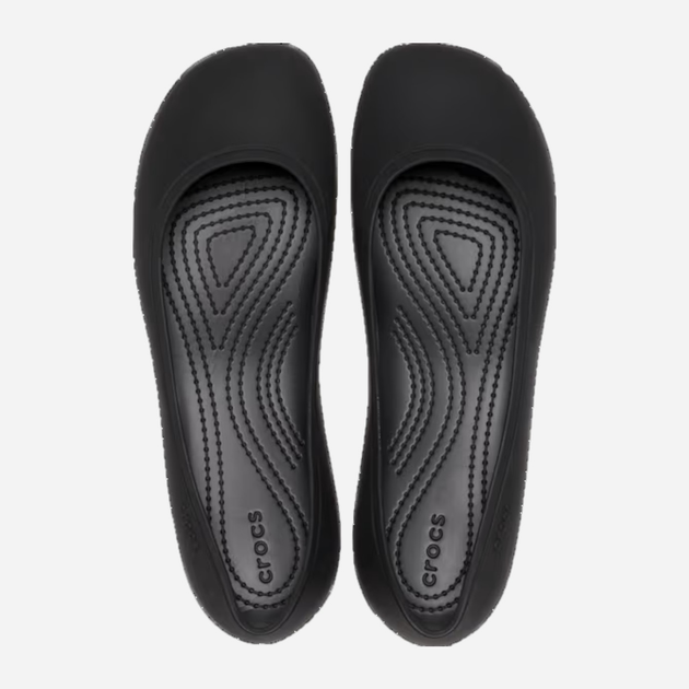 Жіночі балетки Crocs Brooklyn Flat W 209384-001 37-38 Чорні (196265524051) - зображення 3