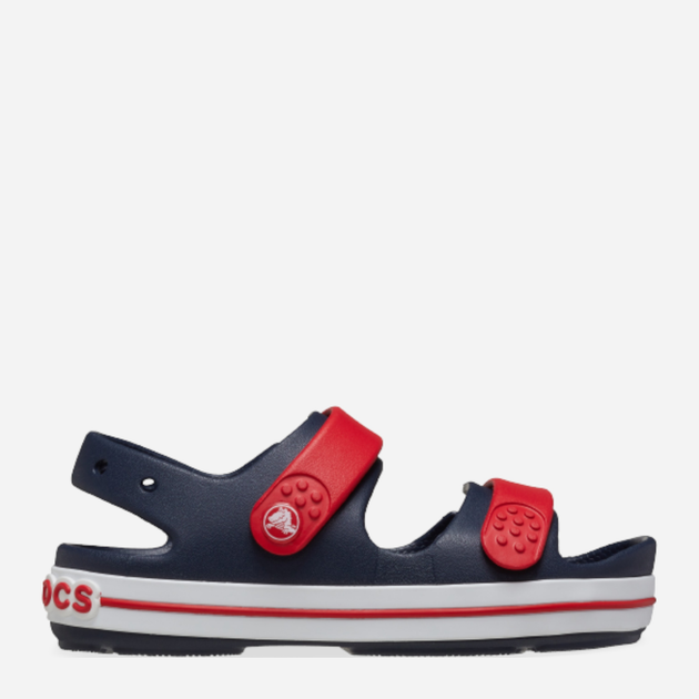 Дитячі сандалії для хлопчика Crocs Crocband Cruiser Sandal T Kids 209424-4OT 24-25 Темно-сині (196265604050) - зображення 1