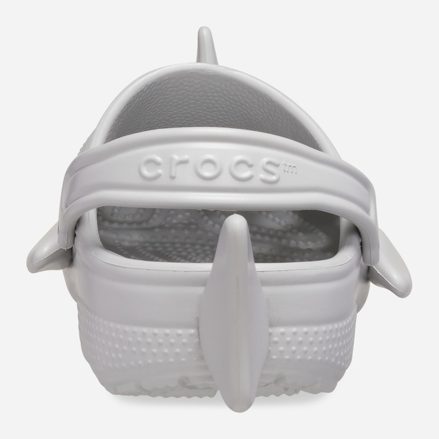 Дитячі крокси-сабо для хлопчика Crocs Classic Iam Shark Clog K 210014-1FT 24-25 Сірі (196265679300) - зображення 5