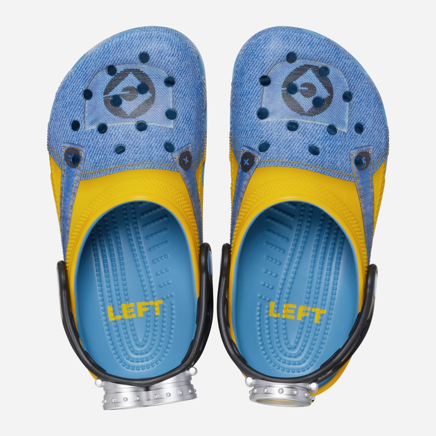 Дитячі крокси-сабо для хлопчика Crocs Despicable Me Classic Clog Kids 209489-001 32-33 Сині (196265719303) - зображення 4