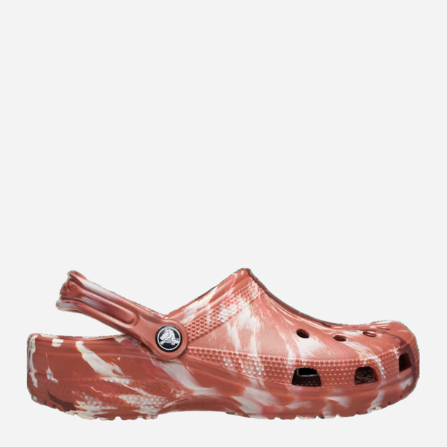 Chodaki męskie Crocs Classic Marbled Clog 206867-2FM 43-44 Cegła (196265746149) - obraz 1