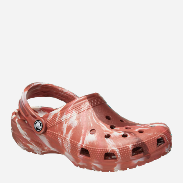 Чоловічі крокси Crocs Classic Marbled Clog 206867-2FM 42-43 Цегляні (196265746255) - зображення 2