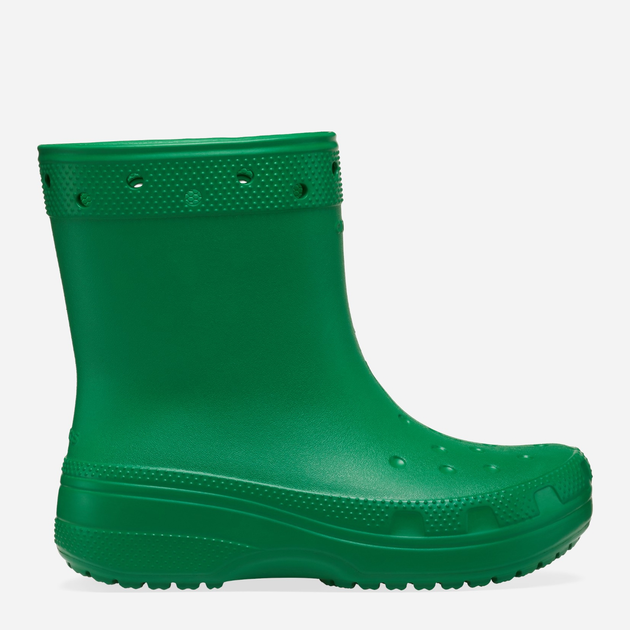 Чоловічі гумові чоботи низькі Crocs Classic Rain Boot 208363-3WH 42-43 Зелені (196265751983) - зображення 1