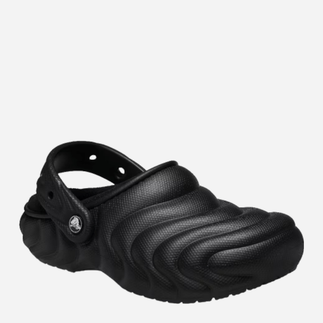 Chodaki damskie ocieplane Crocs Classic Lined Overpruff Clog 210059-001 37-38 Czarne (196265759750/0196265759750) - obraz 2