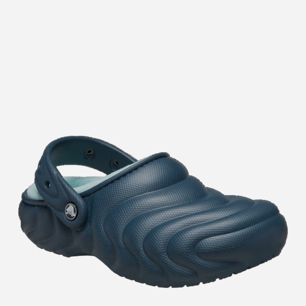 Chodaki damskie ocieplane Crocs Classic Lined Overpruff Clog 210059-48I 36-37 Szmaragdowe (196265760220) - obraz 2