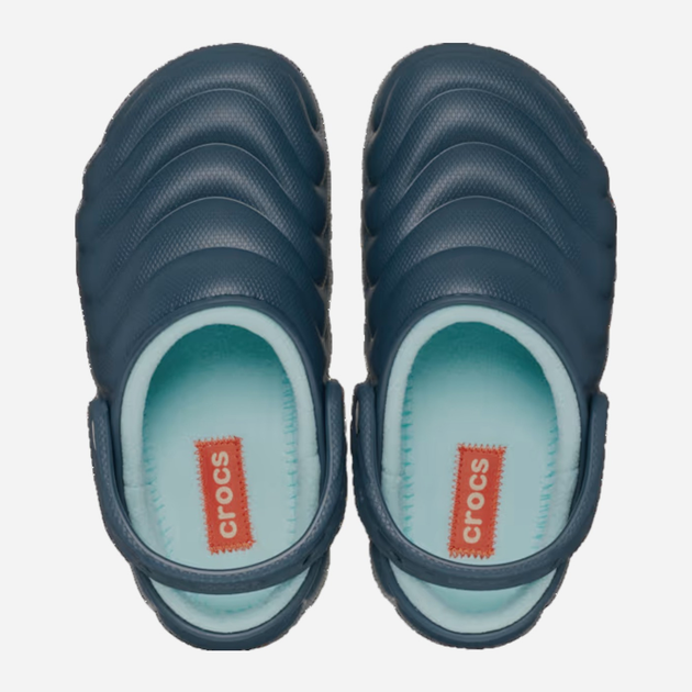 Chodaki damskie ocieplane Crocs Classic Lined Overpruff Clog 210059-48I 41-42 Szmaragdowe (196265760268/0196265760268) - obraz 4