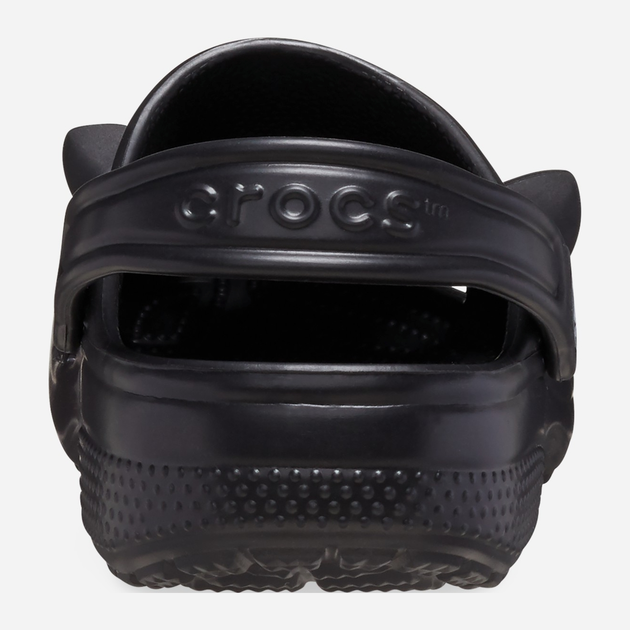 Дитячі крокси-сабо для дівчинки Crocs Classic Glow Black Cat Clog Kids T 210197-001 23-24 Чорні (196265770076) - зображення 5