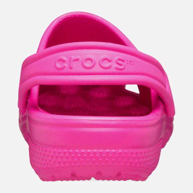 Дитячі крокси-сабо для дівчинки Crocs Classic Kids Clog K 206991-6TW 28-29 Рожеві (196265800650) - зображення 5