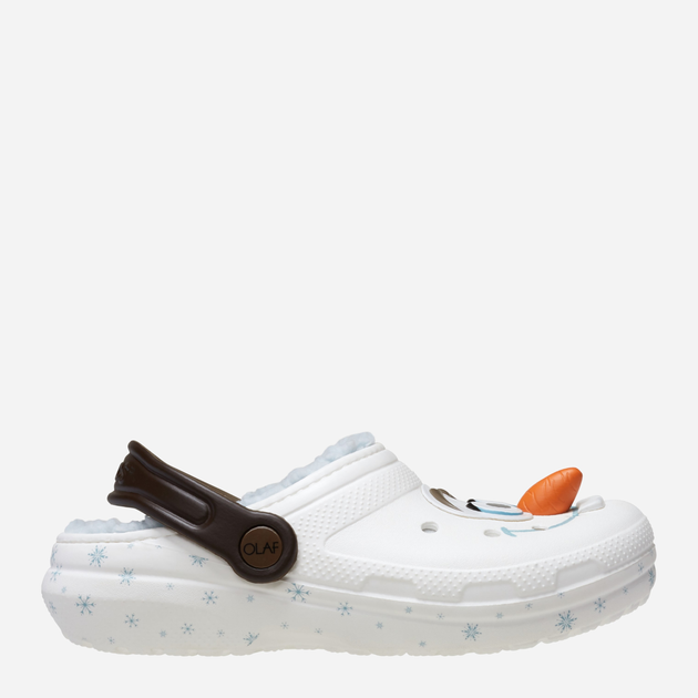 Дитячі крокси для дівчинки Crocs Classic Frozen Olaf Clog Kids 210234-90H 28-29 Білі (196265807987) - зображення 1