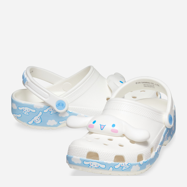 Chodaki damskie Crocs Classic Cinnamoroll Clog 210343-90H 36-37 Białe (196265814763) - obraz 3