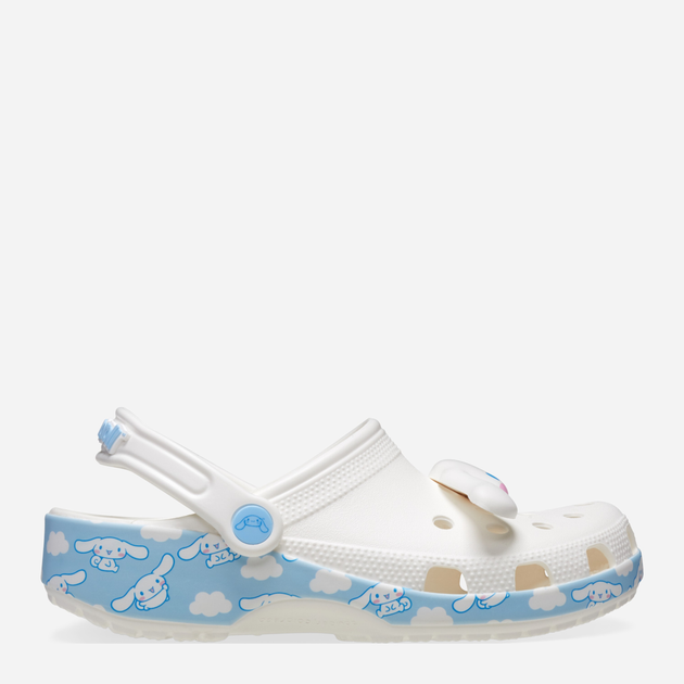 Жіночі крокси Crocs Classic Cinnamoroll Clog 210343-90H 37-38 Білі (196265814770) - зображення 1